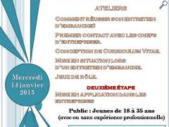 photo de MATINEE CHERCHEUR D'EMPLOI